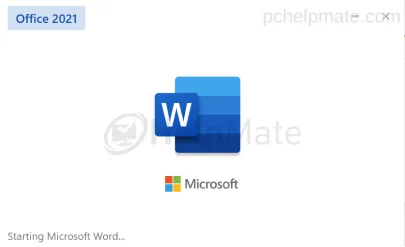 Word iniciando