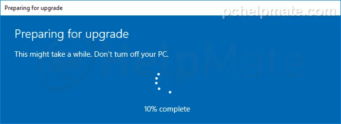 Preparando la actualización