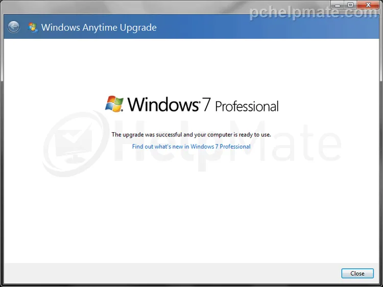 Edición de Windows 7 actualizada