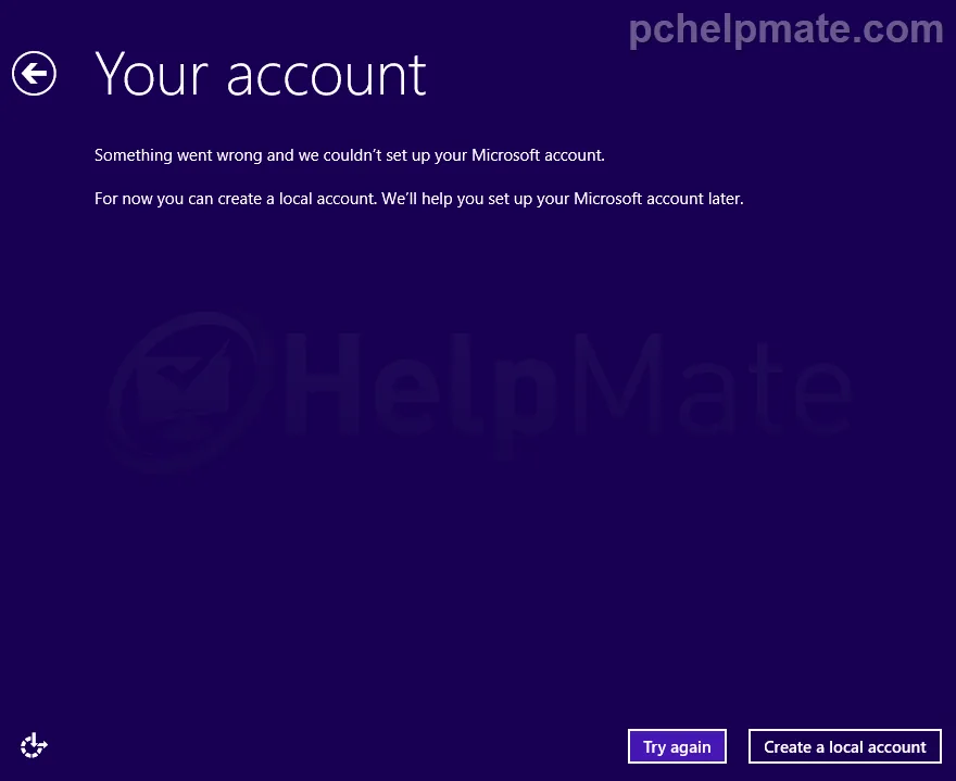 Pantalla de inicio de sesión con cuenta de Microsoft